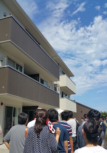 open campus2017グローバルハウス見学ツアー１